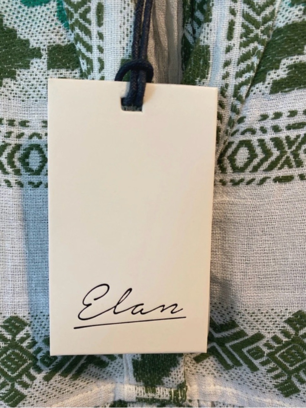 Elan woven mini dress with 3/4 sleeves - Picture 7 of 7